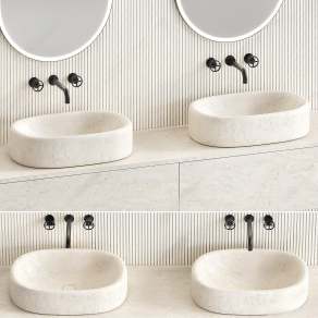 现代洗手台3D模型下载